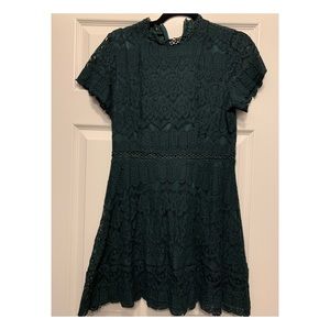 Gorgeous Boutique Green Lace Dress